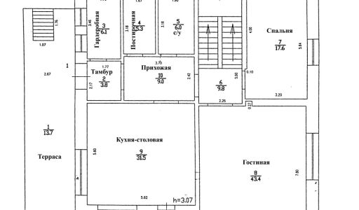 Дом под отделку в КП 
