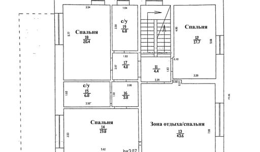 Дом под отделку в КП 