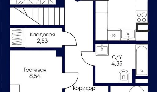 Уютный таунхаус в ЖК «Мечта».