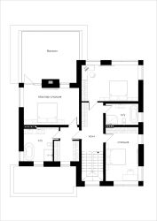 Дом под отделку в КП Истра Лэнд-2