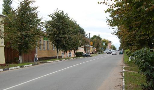 Здание в центре Можайска