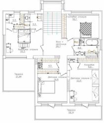Новый дом около леса 9 км от МКАД