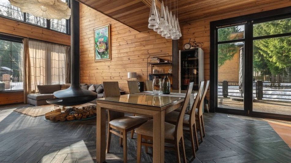 Дом из бруса в КП Пушкинский лес