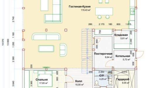 Дом у леса в кп Фридом