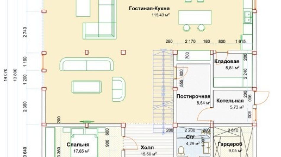 Дом у леса в кп Фридом