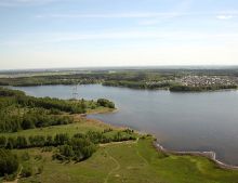 Участок рядом с водой в Витенево
