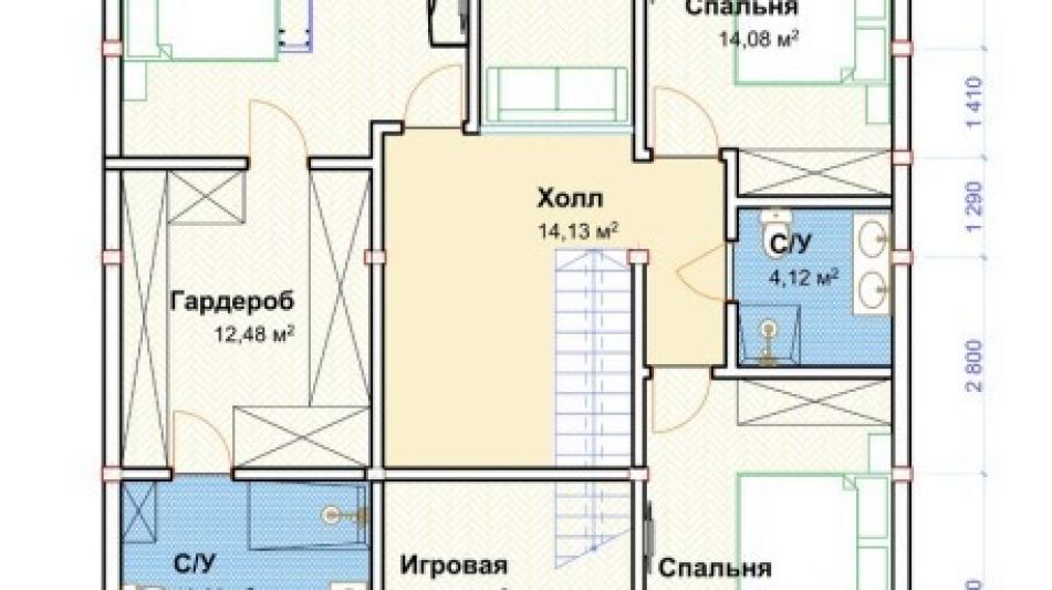 Дом под ключ в КП Фридом