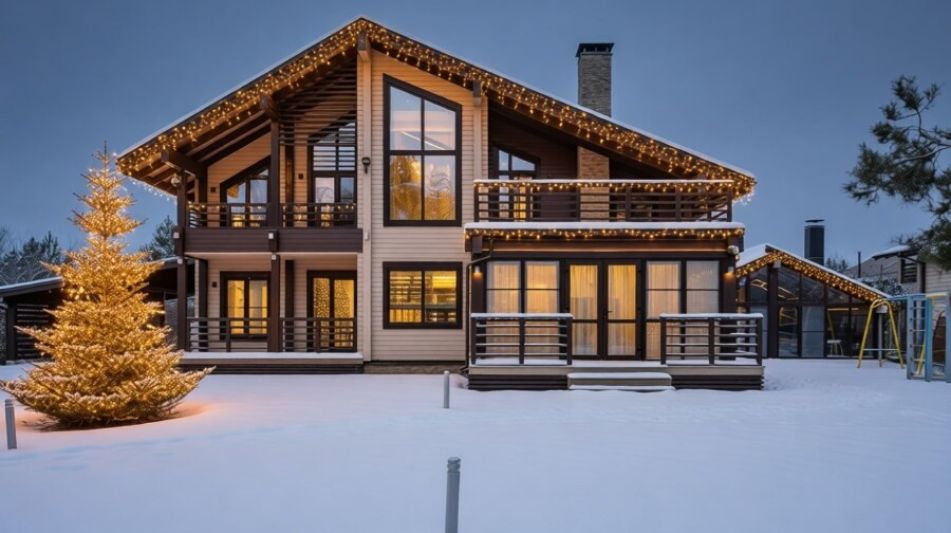 Деревянный дом в КП Духанино-5