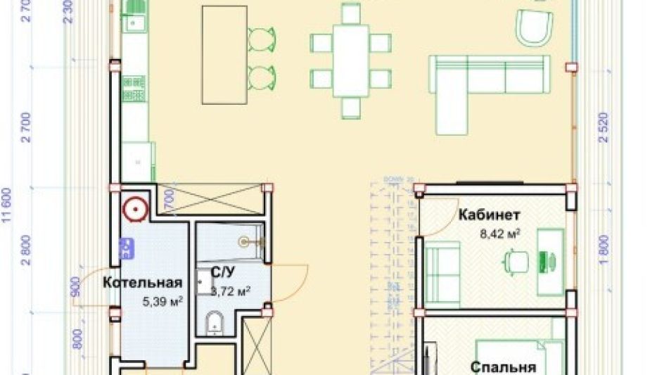 Дом под ключ в КП Фридом