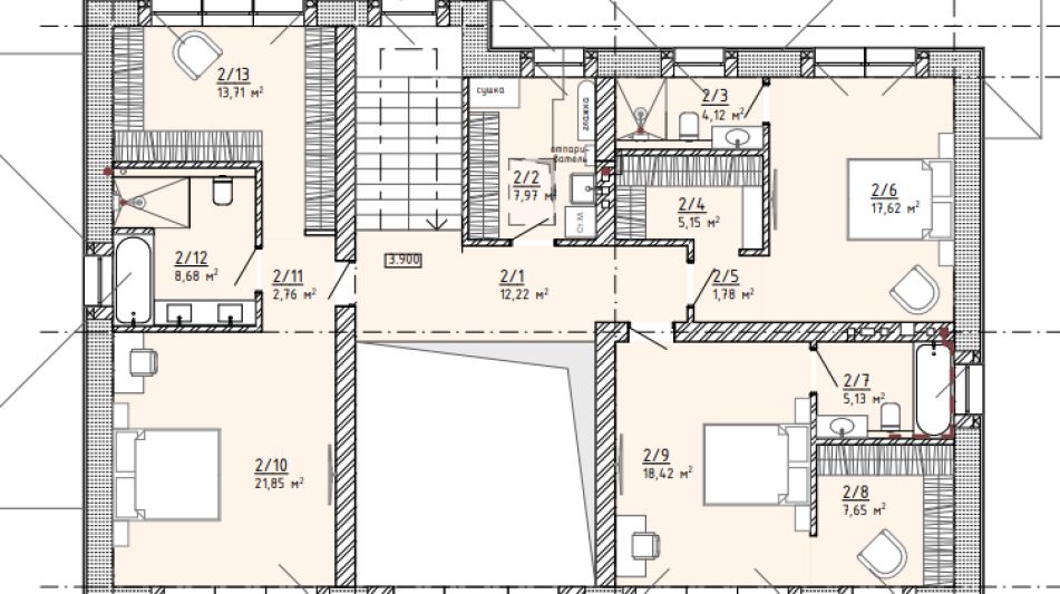 Дом с отделкой в Павлово Village