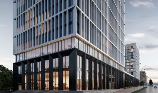 Офис c панорамным видом