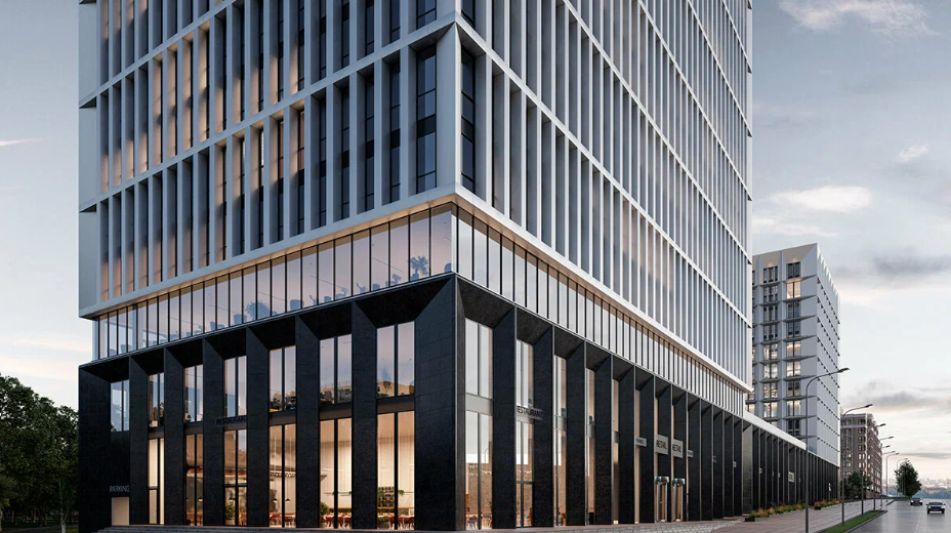 Офис c панорамным видом