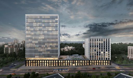 Офис c панорамным видом