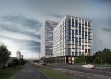 Офис c панорамным видом