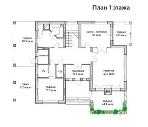 Дом-шале в КП Руза Фэмили Парк