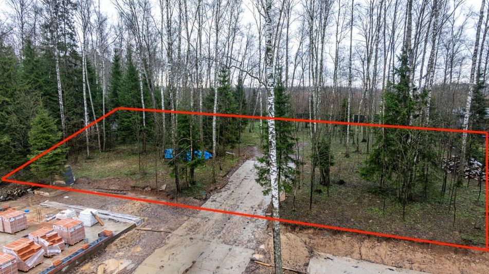 Лесной часток в КП Лесные зори