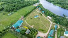 Поместье  на берегу реки Нерль