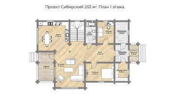 Дом в поселке Марьина Гора