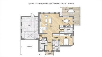 Дом в поселке Марьина Гора