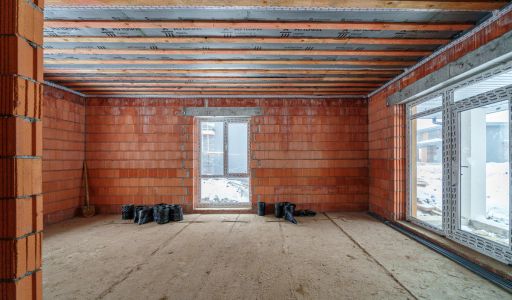 Одноэтажный дом у леса в Сходне