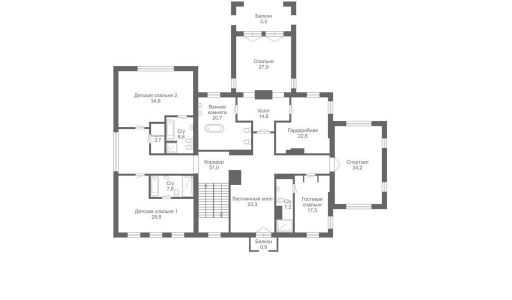 Дом у озера в КП Монолит