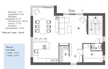 Готовый дом в КП Ильинские сады
