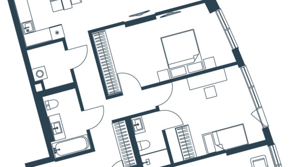 Новая квартира в ЖК Aquatoria