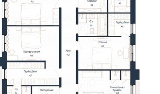 Дом хай-тек в КП Зиккурат