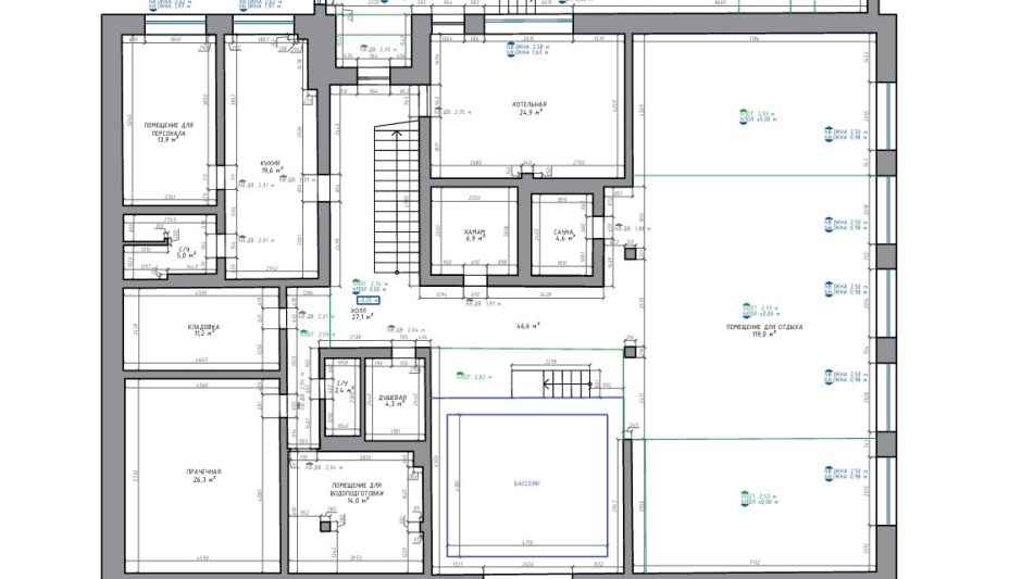 Дом c видом на воду в КП Монаково