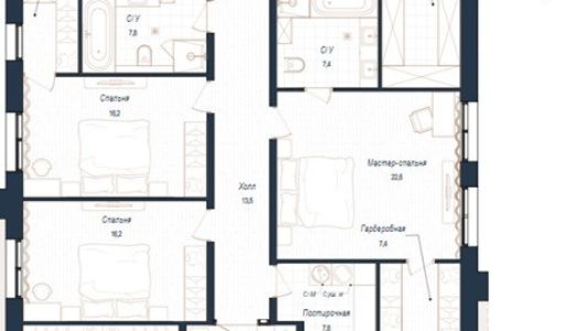 Дом хай-тек в КП Зиккурат