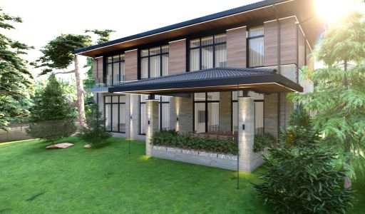 Дом с отделкой в Павлово Village