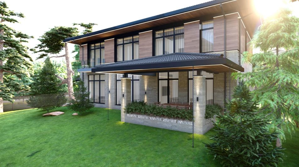 Дом с отделкой в Павлово Village