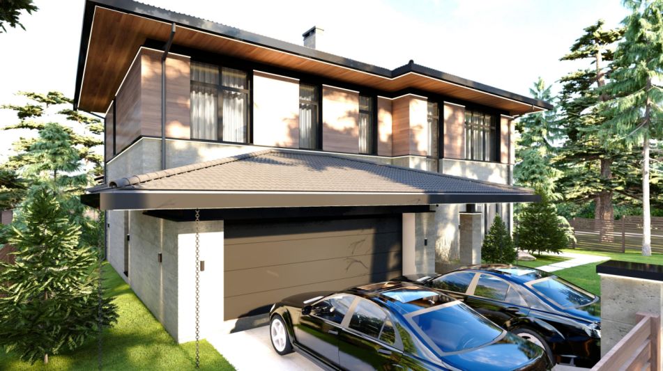 Дом с отделкой в Павлово Village