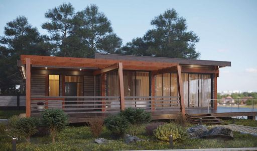 Дом у воды в Конаково Ривер Клаб