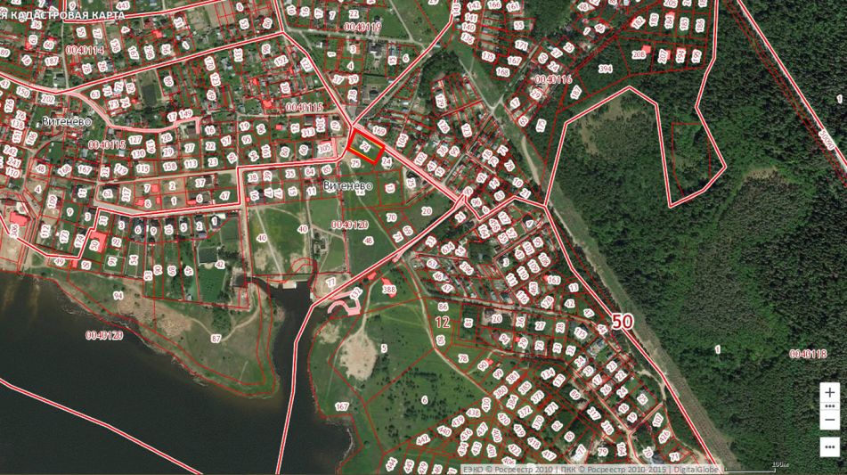 Участок в Витенево