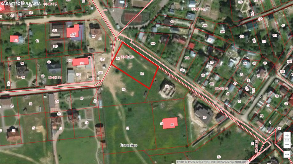 Участок в Витенево