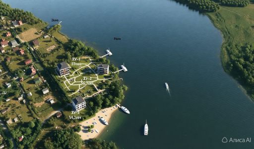 Участок 1 линия реки Волга