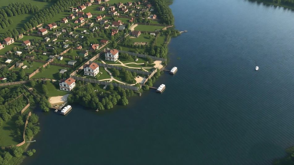 Участок 1 линия реки Волга