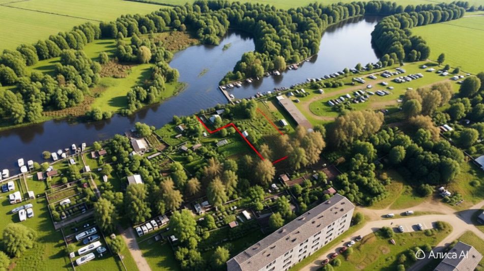 Участок у воды в СНТ Волжанка