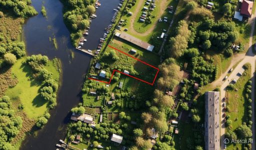 Участок у воды в СНТ Волжанка