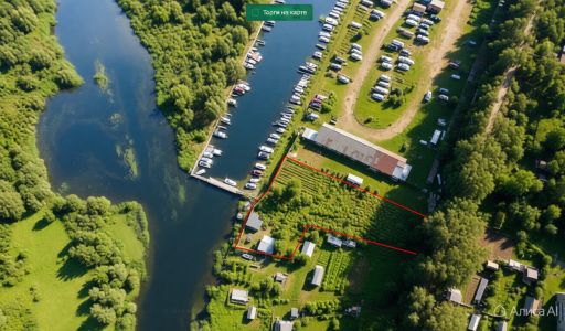 Участок у воды в СНТ Волжанка