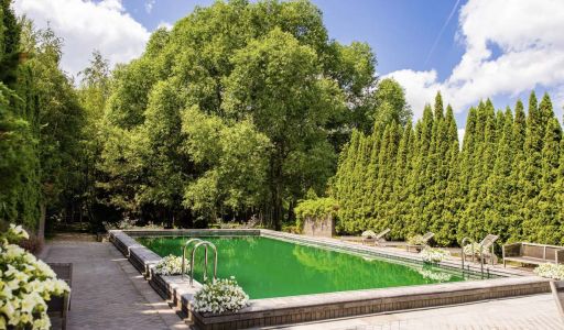 Дом с бассейном в Ивакино