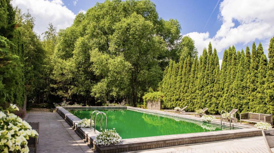 Дом с бассейном в Ивакино