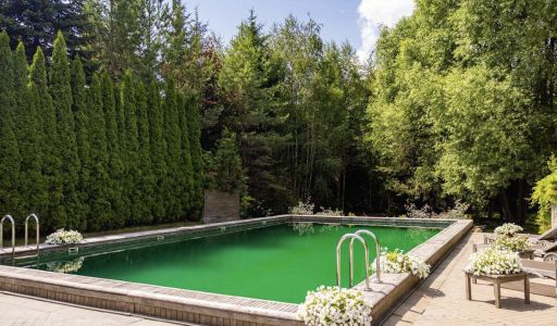 Дом с бассейном в Ивакино