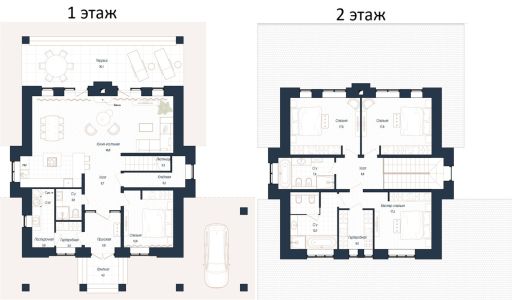 Дом шале в КП Зиккурат