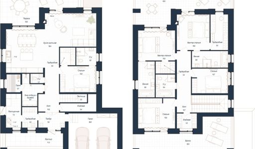 Дом хай-тек в КП Зиккурат