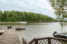 Дом у воды в КП Новое время