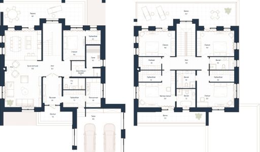 Дом хай-тек в КП Зиккурат