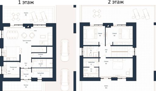 Дом хай-тек в КП Зиккурат