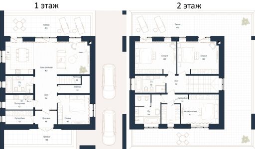 Дом хай-тек в КП Зиккурат